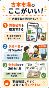 古本市場の買取はここがいい！
