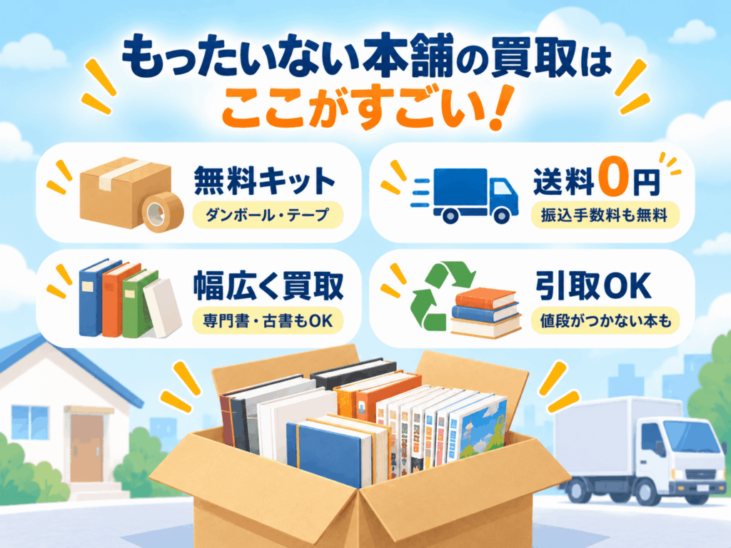 もったいない本舗の買取はここがすごい!